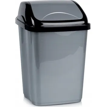 Odpadkový koš Odpadkový koš plastový šedý 16 l
