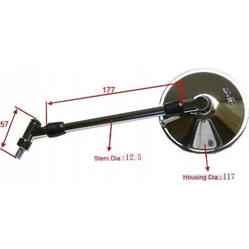 Zrcátko pro motocykl Zrcátko JMP pro Suzuki