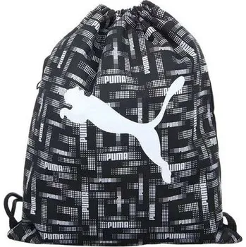 Sportovní vak Gymsack Puma BETA GYM SACK UNI Černá, Bílá