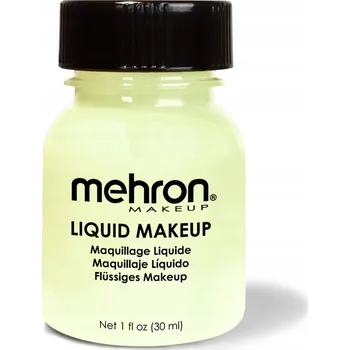 Přípravek na tvář Mehron Tekutý Make-up na Tělo a Obličej Svítící ve Tmě 30 ml (1 oz.) - Baleno na Kartě