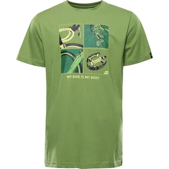 Dámské tričko ALPINE PRO - TERMES 3 PÁNSKÉ TRIKO Z ORGANICKÉ BAVLNY