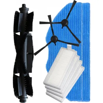 Sada příslušenství pro robotický vysavač HEPA filtry a kartáče k vysavači ROWENTA RR8575WH X-Plorer S75s sada a mopy 9ks