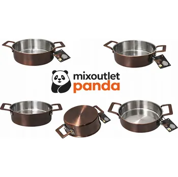 Hrnec Mini HRNEC na servírování pokrmů, svačin, ocelová nádoba 300 ml měděná