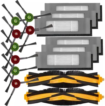 Sada příslušenství pro robotický vysavač HEPA filtry, kartáče pro vysavač ECOVACS Deebot N8+ sada 16ks