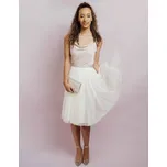 StudioAgnesKabelka kůže stříbrná - psaníčko