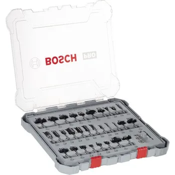 Frézka Bosch Professional BOSCH Smíšená sada fréz PRO, stopka ¼″, 30 ks 2607017476