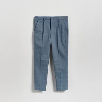 Reserved - Elegantní kalhoty - modrá - 329IL-55X - 329IL-55X-116