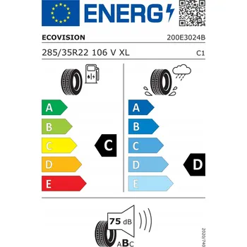 Letní osobní pneu Letní pneumatika Ovation VI-386 HP 285/35 R22 106 V
