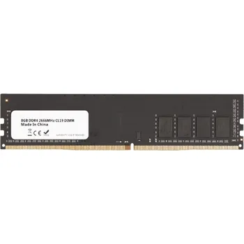 Operační paměť 2-Power 8GB DDR4 2666MHz CL19 DIMM Paměťový modul 2-Power 8GB DDR4 DIMM s frekvencí 2666 MHz je určen pro stolní počítače. Nabízí stabilní výkon, jednorankové provedení (Single Rank) a je vhodný pro