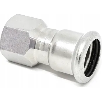 Fitinka Přímá spojka VNITŘNÍ ZÁVIT 15x1/2" SS316 HydroPress Inox nerezová ocel