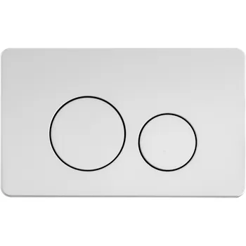 Splachovací tlačítko WC Balneo OXO bílé