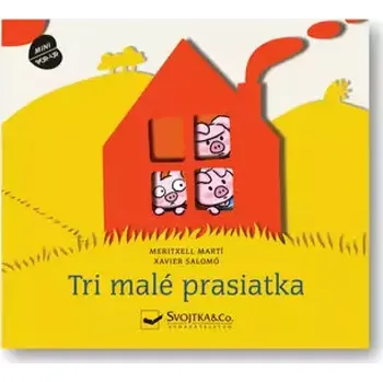 Leporelo Tri malé prasiatka (Meritxell Martí, 2023)