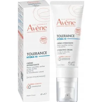 Pleťový krém Avene Tolerance Hydra 10, hydratační krém na obličej, 40 ml