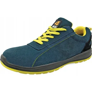 Pracovní obuv BEZPEČNOSTNÍ PRACOVNÍ POLOBOTKY BOZP MIZAR S1 MOŘSKÉ ŽLUTÉ VELIKOST 46