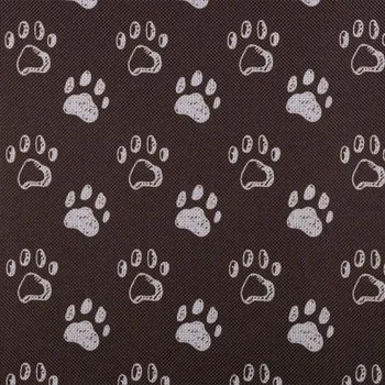 Pro Háčkování Kočárkovina 600D tlapky hnědé s PVC úpravou 0,5 m