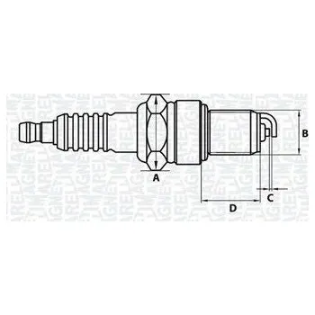 Auto-moto Zapalovací svíčka MAGNETI MARELLI 062000770304