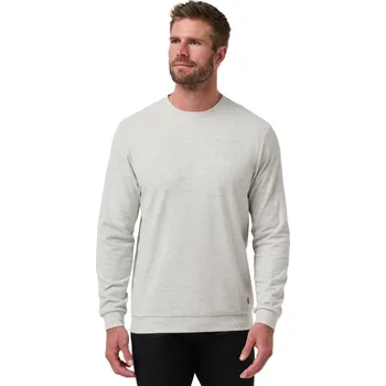 Pánský svetr TravisMathew svetr Cloud - světle šedý: Pánské M