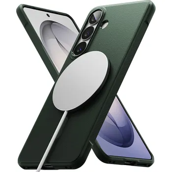 Telefonní příslušenství Ringke - Onyx MagSafe - Samsung Galaxy S26 - Tmavě zelená