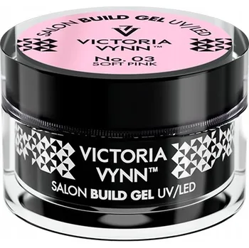 Lak na nehty Victoria Vynn Stavební gel UV/LED 03 Soft Pink 50 ml