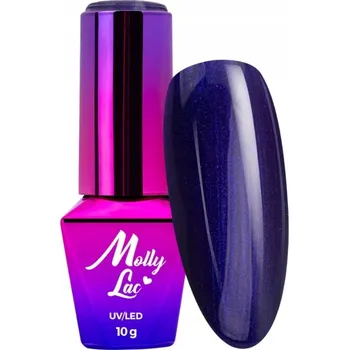 Lak na nehty Hybridní lak na nehty MOLLYLAC 10g Story Time Magic Night Č. 628
