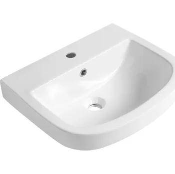 Umyvadlo BRUCKNER VIBRANT keramické umyvadlo 51x42cm, bílá