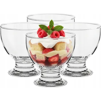 Sklenice Glasset Poháry Sofia, bezbarvé, 500ml, 4 ks