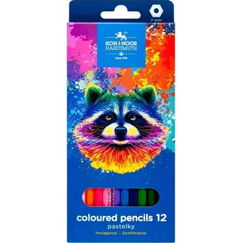 Pastelka PASTELKY KOH-I-NOOR 12 barev, velikost 3552