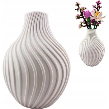 Váza Váza 3D Forge plast 15 x 20 cm