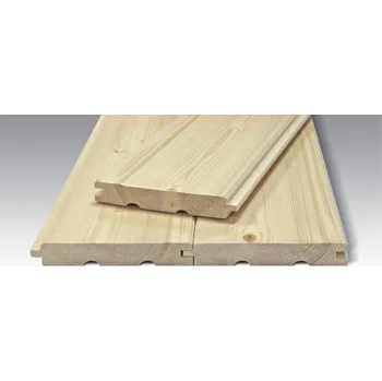 Obklad PALUBKY smrk KLASIK 19x121x4000mm A/B cena za m2