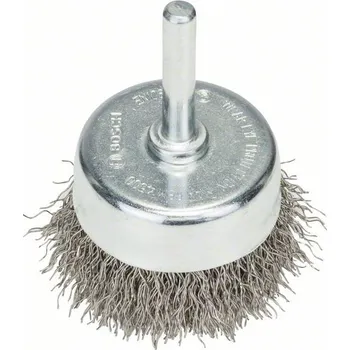Drátěný kartáč Bosch Professional BOSCH Hrnkový kartáč, zvlněný drát, 50×0,3&nbsp;mm, nerezová ocel 2608622117
