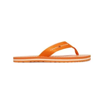 Dámské žabky Žabky Tommy Hilfiger Th Ithaca Stripe Summer Sandal FW0FW09192 Oranžová 36