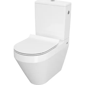 CERSANIT Kompaktní WC Crea NEW 010 3/5 oválné s SLIM duroplastem K114-013 sedátko