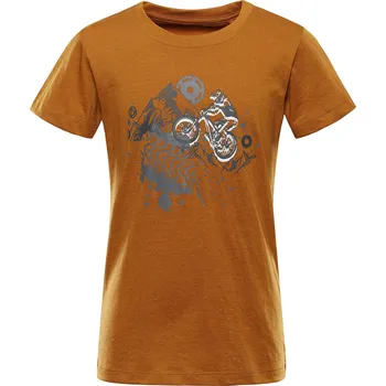 Dámské tričko ALPINE PRO - BIGERO 2 DĚTSKÉ TRIKO Z NEMAČKAVÉHO MATERIÁLU