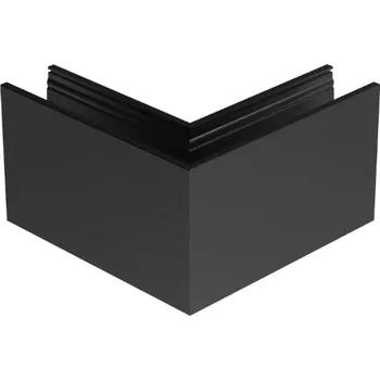 Zábradlí Hahn Steel Kotvení vrchní rohové, 195mm, AL/Elox/Satin , černá