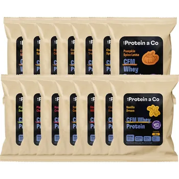 Protein ProteinaCo CFM WHEY 80 balení 14 proteinových vzorků 420g