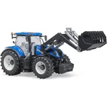 Maják Bruder 3121 Traktor New Holland T7.315 s čelním nakladačem