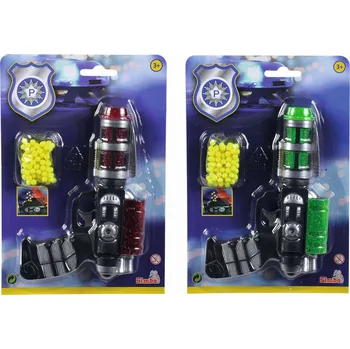 Dětská zbraň Simba Vesmírná kuličková pistole s municí 18cm, 2 druhy