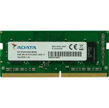 Operační paměť Paměť RAM RAM DDR4 Adata AO1P24HC4N2 -BYNS 4 GB