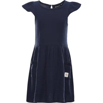 Dámské šaty ALPINE PRO - ILERO DĚTSKÉ BAVLNĚNÉ ŠATY