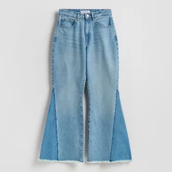 Dámské oblečení Reserved - LADIES` JEANS TROUSERS - modrá - 844IU-55J - 844IU-55J-44