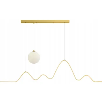 TOOLIGHT LAMPA LHJ034-CP 120 cm BROUŠENÉ ZLATO