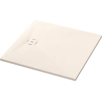 Sprchová vanička Dune písková - čtvercová sprchová vanička 90x90, Mineralite W32Q09018