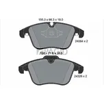 Sada brzdových destiček, kotoučová brzda PAGID T1732N