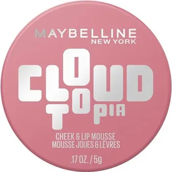 Tvářenka MAYBELLINE NEW YORK CloudTopia matná krémová tvářenka na rty a tváře odstín 08 Enchanted Mauve 5 g