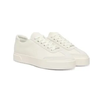 Pánské tenisky Sneakersy Calvin Klein Basket Cupsole Lup Wt Lth HM0HM02133 Bílá 43