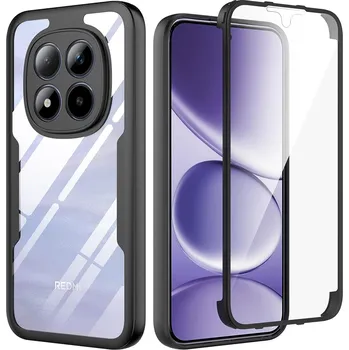 Pouzdro na mobilní telefon Techsuit - ColorVerse 360 Series + Ochrana displeje - Xiaomi Redmi Note 15 Pro+ 5G / Poco M8 Pro 5G - Černá