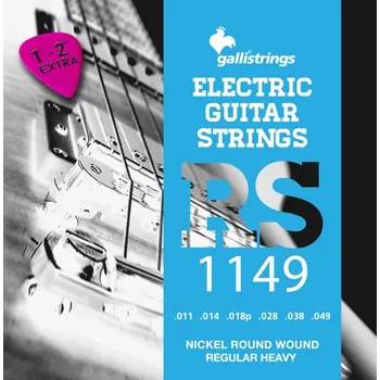 Strunný nástroj Galli RS1149 Nickel Regular Heavy + prodloužená záruka 3 roky