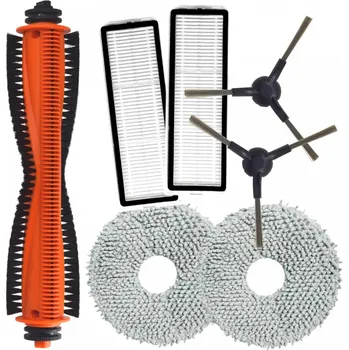 Sada příslušenství pro robotický vysavač Kartáč s řezáky k vysavači XIAOMI Mijia Omni 1S (B101CN) sada HEPA filtrů, kartáčky a mopy 7ks