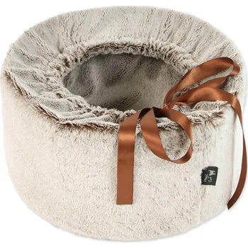 Pelíšek pro psa Pelíšek Magic Cat hnědé kulatý 1 cm x 58 cm