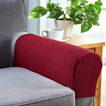 Napínací potah 3Pagen Potah na područku, 2ks bordó područky